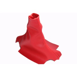 Kar Designers Fits 12-15 Honda Civic Synthetic Leather Manual Shift Boot Red