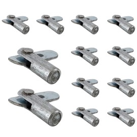 Fudatong Detachable Scaffolding and Guardrail System Locking Pin, Locking Hinge Pin, Shelf Bracket Welding Fixing Peg Pins, Steel Galvanizing, 12 Pack