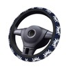 Steering Wheel Cover for Women Men Anti-Slip Breathable and Sweat