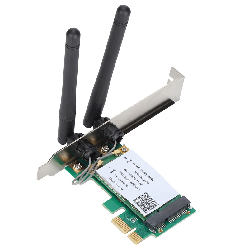 WiFi Adapter DualBand 2.4/5Ghz 300Mbps Signal Stability Wireless Connector for