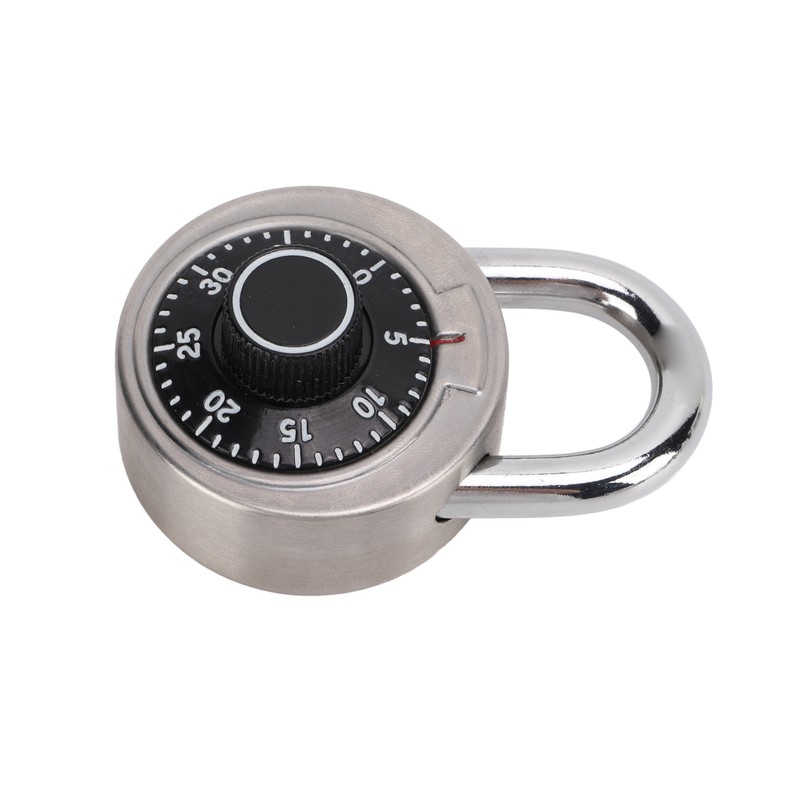 Dial Combination Lock Heat Treatment Hardened Steel Security Waterproof for