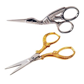 Selfmein silk scissors, silver crane scissors, gold silk scissors, silk wrapping embroidery scissors, 1 piece / 셀프미인 실크가위 실버학가위 골드실크가위 실크랩핑 자수가위, 1개