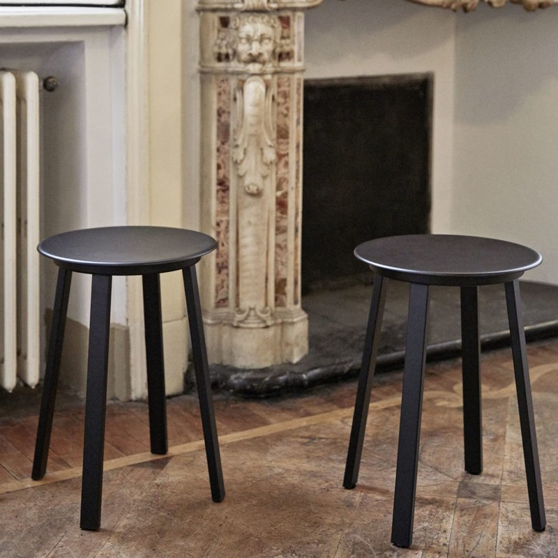 HAY - Revolver Stool Low - Lava Red