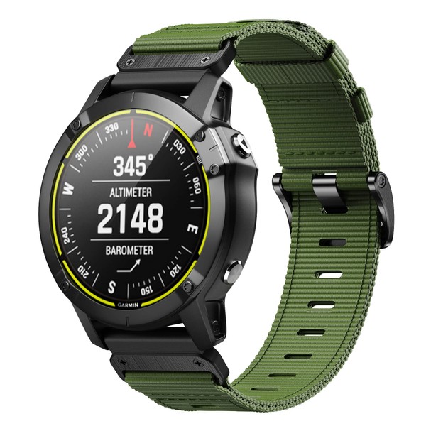 ANBEST Nylon Bracelet for Garmin Fenix 6 Pro/7 Pro/Epix 2