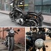 LIKENNY Mini Motorcycle Tool Back Studded PU Leather Storage Bag