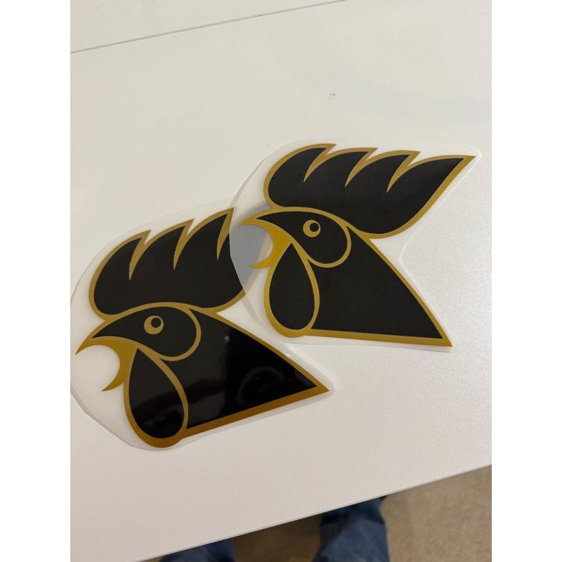Gallo Guatemala Car Sticker - High-Quality Vinyl Material - Size: