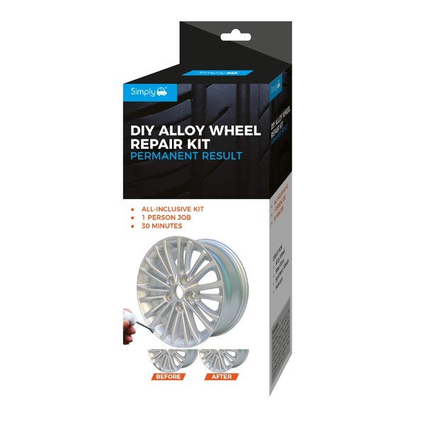 Simply AWRK1 Diy Alloy Wheel Repair Kit Permanent Result