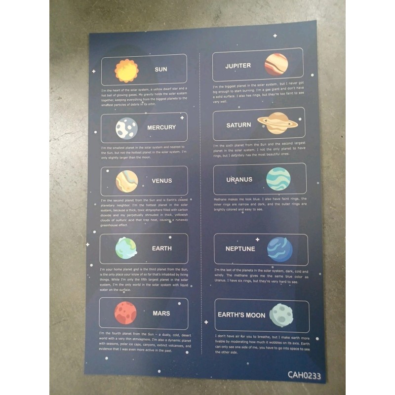 4M Solar System Model Kit, Sealed, Brand New