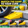 Threshold Ramp for Smooth Access – Non-Slip Plastic Transition Ramp
