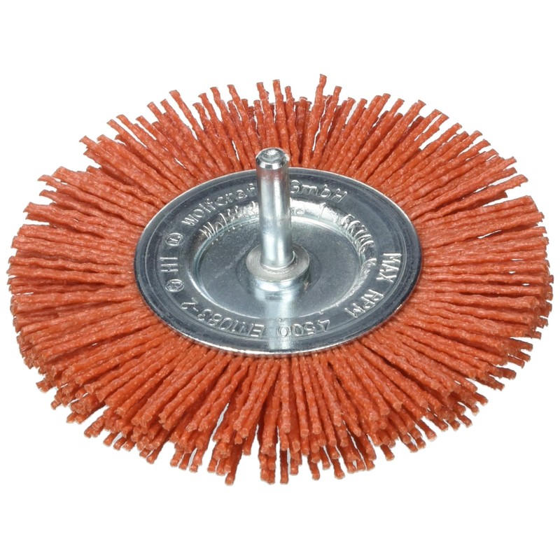 wolfcraft Nylon Wire Wheel Brush, aggressive I 8477000