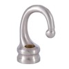 B&P Lamp® 1 3/8" Satin Nickel Cast Brass Hook