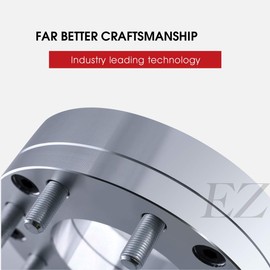 EZAccessory 2 Wheel Adapters 5x135 to 8x6.5 Fits Ford F150 97-03 Hub & Mount 8 Lug Wheels from Early Chevy Ford