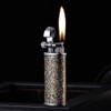 Mini Kerosene Lighter Creative Retro Old-Fashioned Grinding Wheel Lighter Men's