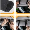 LIVANS Car Sun Visor Organizer, Vehicle Visor Storage Pouch, Auto