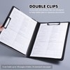 FRETONBA Clipboard Folder, 2 Pcs A4 Foldable Clipboard with Horizontal