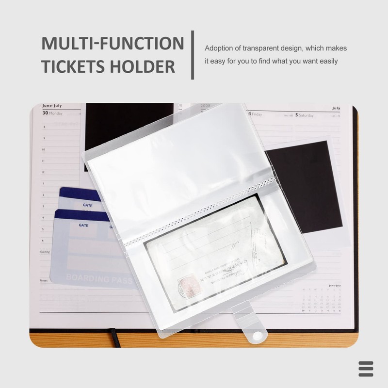 Operitacx 2pcs Memory Cards Album Tidy Organized Storage for Cards