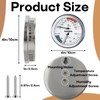 Sauna Thermometer and Hygrometer with 2 Thermometer & Hygrometer Calibration