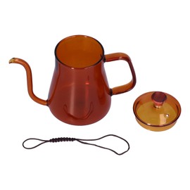 Long Spout Kettle Large Capacity Heat Resistant Easy to Clean Long Mouth Coffee PotCoffee