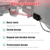 Xinghonyac Trailer Breakaway Cable, Trailer Brake Cable, RV Stainless Steel