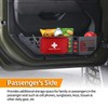 ZAMLIE 2 Pair Metal Front Door Pockets Storage Box Compatible