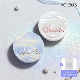에이지투웨니스AGE20S 소프트펄 글로우 에디션 글래스 스킨 에센스팩트본품1+리필1)SPF50+ PA++++) AGE20S Soft Pearl Glow Edition Glass Skin Essence Pact (1 full size + 1 refill) SPF50+ PA+++