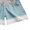 Maternity Denim Shorts Thin Soft Breathable Drawstring Fashionable Pregnancy Support