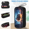 TILYTADLY Large Pencil Case for Boys - Soccer Boys Pencil