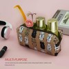 LParkin Lucky Japanese Cat Pencil Case Cute Maneki Neko Cat