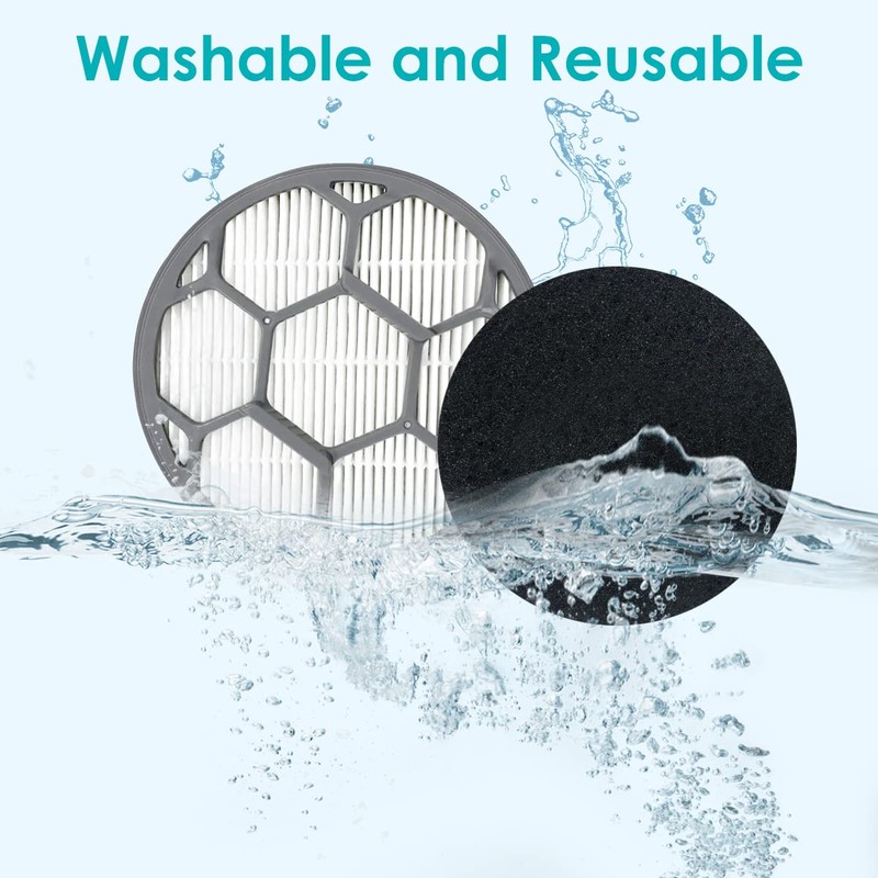Hepa Filter Sponge Replacement Accessories for Neakasa/Neabot P1 Pro Pet