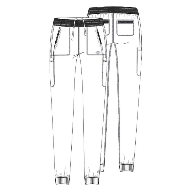 Dickies Dynamix DK185 Women's Natural Rise, Tapered Leg Jogger Pant,