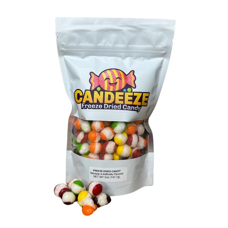 Candeeze Crunchy Candy Duo Pack - Freeze Dried Candy (Rainbow