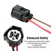 Anxingo 902-209 Cooling Fan Control Module Connector Plug Wire Harness,