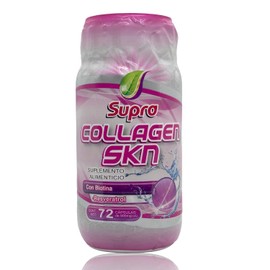 Colágeno Hidrolizado Biotina Collagen SKN 72 caps 500 mg Supra