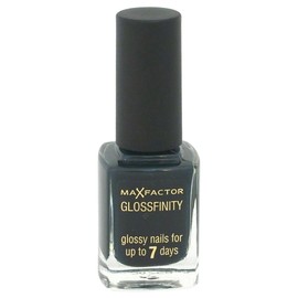 Max Factor Glossfinity Nail Polish for Women, 180 Blackout, 0.37 Ounce