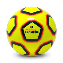 Lionstrike Size 3 Lite Football With NeoBladder Technology | Light Kids Football Size 3 (Age 3-7 Years)| Boys/Girls Indoor Outdoor Training/Coaching Football |4 Layered Construction & Leather Coating