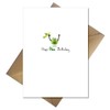 Hap-pea Birthday! Cute pun greetings Card