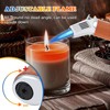 Butane Torch Lighter， Refillable Butane Torch with Safety Lock， Adjustable