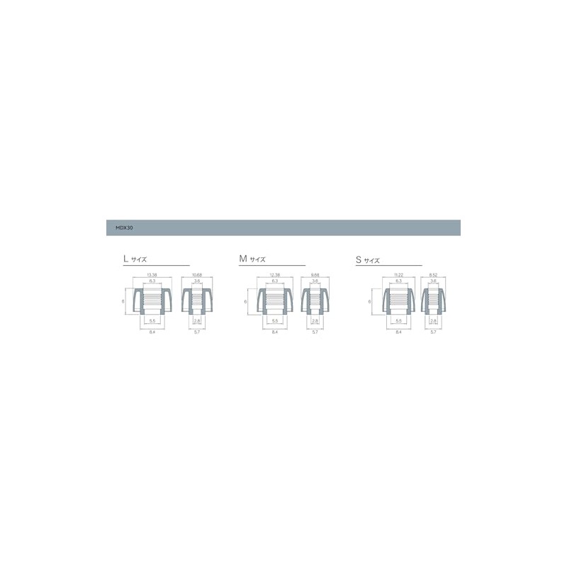 MADOO MDX30 Oval Eartips (Medium)