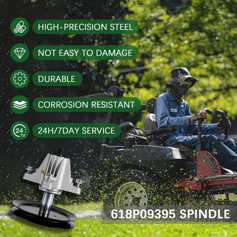 618P09395 618-09395 Lawn Mower Deck Spindle Assembly for Cub Cadet