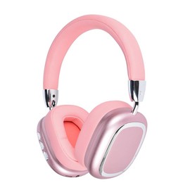 Wireless Headphones with Built-in Microphone, Electronic Audio Earbuds Noise Cancellation Bluetooth Headphones Over-Ear, Foldable Gaming Headset for Cell Phones, PC, Earmuffs Light Weight for Long Wearing - Color: Kids-Beige