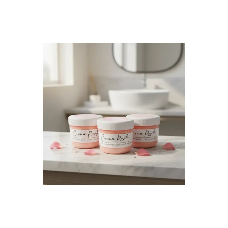 3 Crema Rosita De Obregón Original 100gr Natural Rejuvenece
