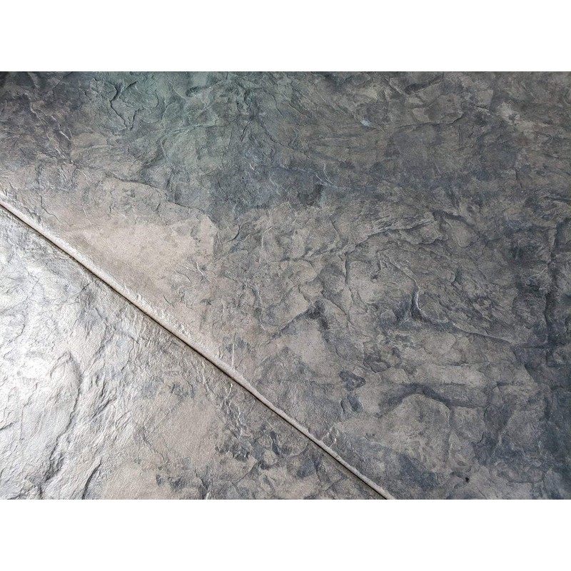 Generic Concrete Seamless Stamp Mat - Fractured Thin Slate (18"