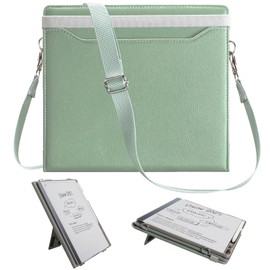 E NET-CASE Case for Remarkable 2 Paper Tablet - Business Design Protective Stand Cover with Pen Holder/Hand Strap/Carrying Shoulder Strap & Auto Sleep/Wake for 10.3" 2020 Released (Green)
