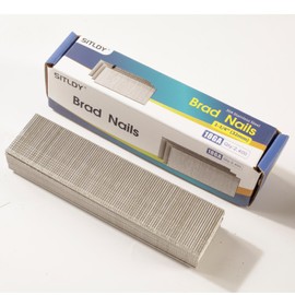 SITLDY 18 Gauge 304 Stainless Steel Brad Nails 1-1/4 inch 2400-Pack Small Finishing Nail Gun Nails for Pneumatic, Electric 18GA Brad Nailer Gun