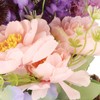 Lavender Basket Wreath for Front Door Artificial Spring Summer Wreath