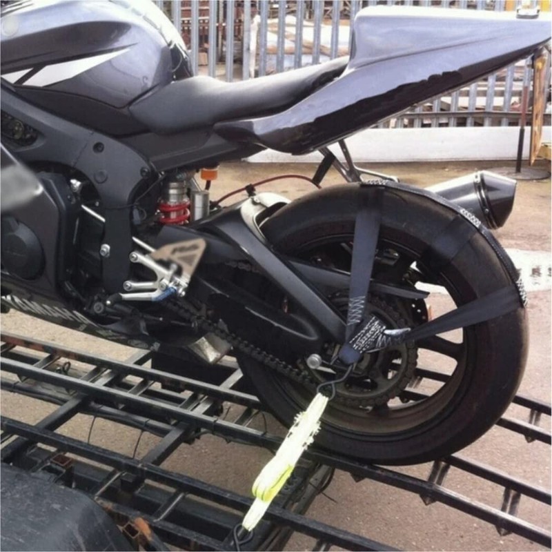 Motorcycle Rear Wheel Tie Down, Motorcycle Tire Straps Motorcycle Rear
