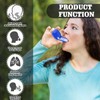 Breathing Trainer, Lung Trainer, Natural Slime Removal: HOMURY Breathing Device