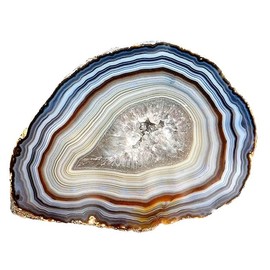 TENET Natural Agate Healing Stone for Reiki Meditation 10-12cm