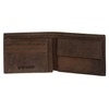 bruno banani Genuine Leather Men's Wallet, 021121, brown, Casual