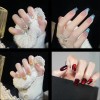 Uñas Postizas Decoradas Adheribles 3024u Soft Gel Tip A